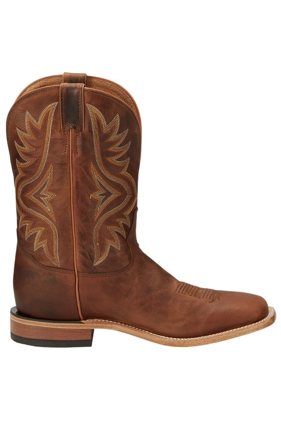 Tony Lama Mens Avett 11 Inch Square Toe Cowboy  Mid Calf Boots