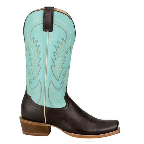 Tony Lama Mens Beau 13 Inch Square Toe Cowboy Mid Calf Boots