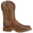 thumbnail image 1 of Tony Lama Mens Bowie Embroidered Square Toe Pull On Cowboy  Mid Calf Boots, 1 of 6