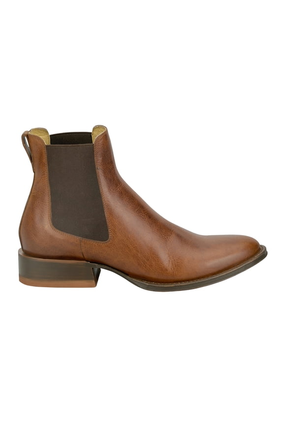 Tony Lama Mens Houston 6 Inch Round Toe Chelsea Ankle Boots