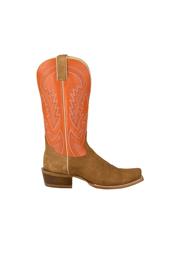 Tony Lama Mens Jax 13 Inch Square Toe Cowboy  Mid Calf Boots