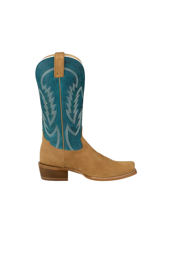 Tony Lama Mens Jax 13 Inch Square Toe Cowboy  Mid Calf Boots