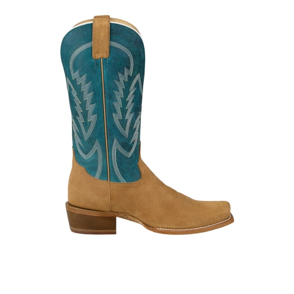 Tony Lama Mens Jax 13 Inch Square Toe Cowboy Mid Calf Boots