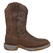 Tony Lama Mens 11 Junction Soft Toe Waterproof Work Boot Dark Brown - RR3353