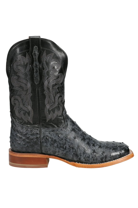 Tony Lama Men's Moore Western Boot Square Toe Grey 14 EE US