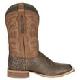 thumbnail image 1 of Tony Lama Men's Rowel Safari Cowhide Leather Western Boot Square Toe Brown 10 D(M) US, 1 of 5