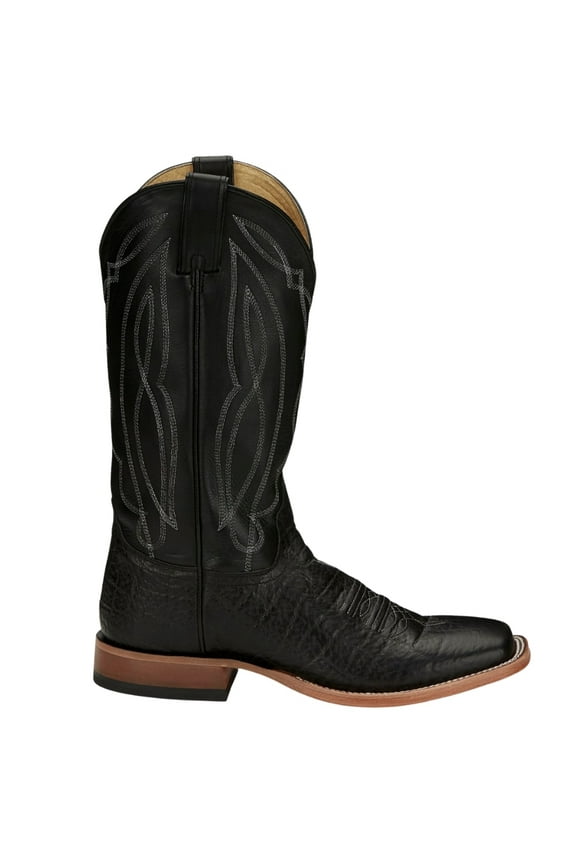Tony Lama Mens Sealy 13 Inch Square Toe Cowboy  Mid Calf Boots