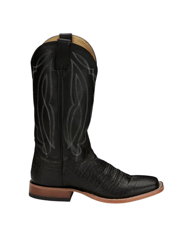 Tony Lama Mens Sealy 13 Inch Square Toe Cowboy Mid Calf Boots