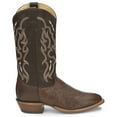 thumbnail image 1 of Tony Lama Mens Tiberius Embroidered Ostrich Round Toe Pull On Cowboy  Mid C, 1 of 1