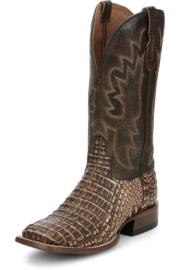 Tony Lama Mitcham Peanut Hornback Caiman - Boot Mens Western - Tl5259