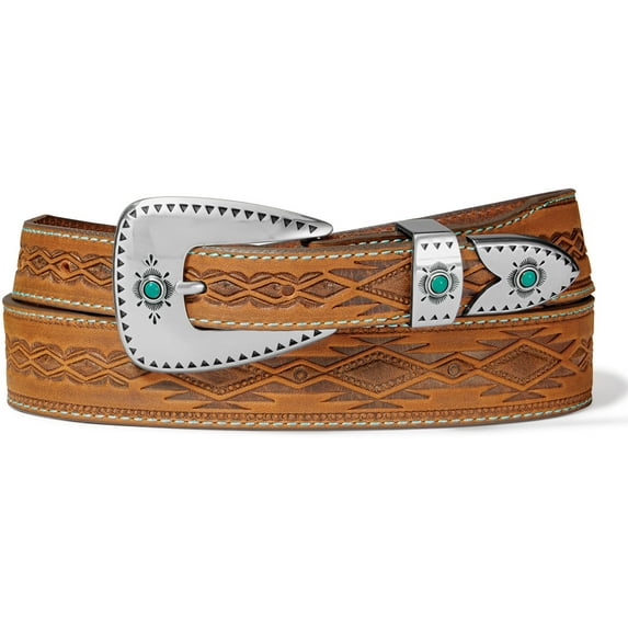 Tony Lama Women's Dakota Belt Brown