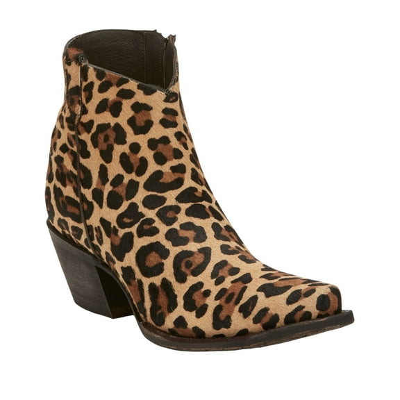 Tony Lama Women's Anahi Wildcat Fashion Booties Snip Toe - VF6044 6 1/2 M  US