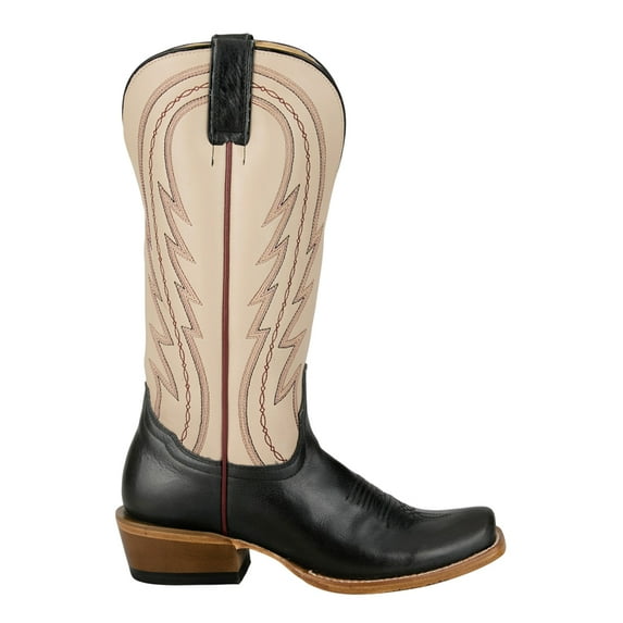 Tony Lama Womens Hallie 13 Inch Square Toe Cowboy Mid Calf Boots