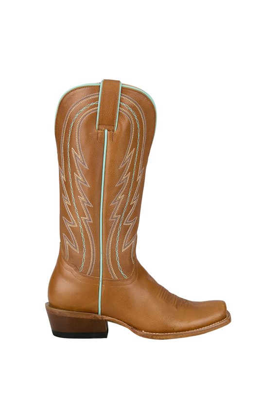 Tony Lama Womens Women`s  Tawny  Cowhide 13In Matching Top Boot 9 B Brown