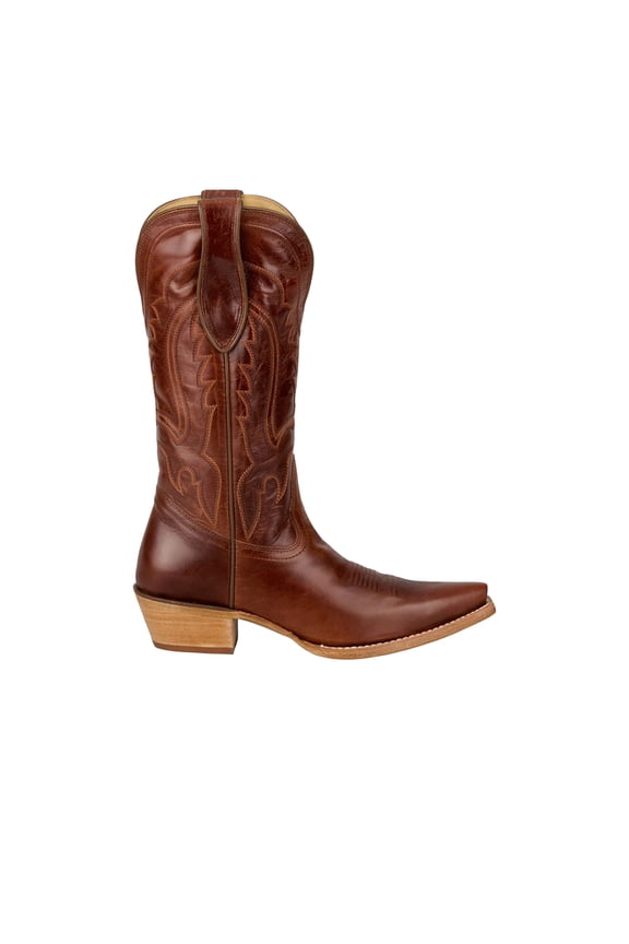 Tony Lama Womens Val 12 Inch Snip Toe Cowboy Mid Calf Boots