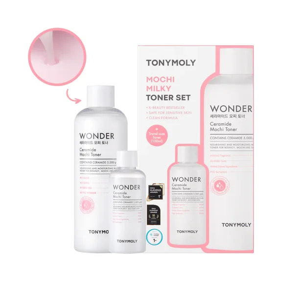 Tony Moly Mochi Milky Toner 2 Piece Set