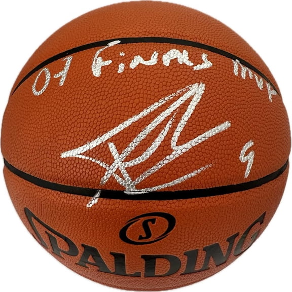 Tony Parker Autographed Hand Signed Basketball With Inscription - Fanatics COA
