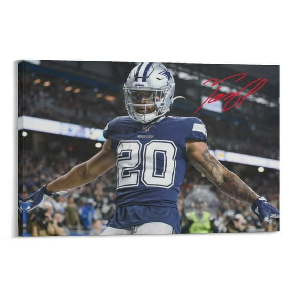 Tony Pollard Canvas Poster Canvas Art Poster and Wall Art Picture Print Modern Family bedroom Decor Posters 16x24inch(40x60cm)