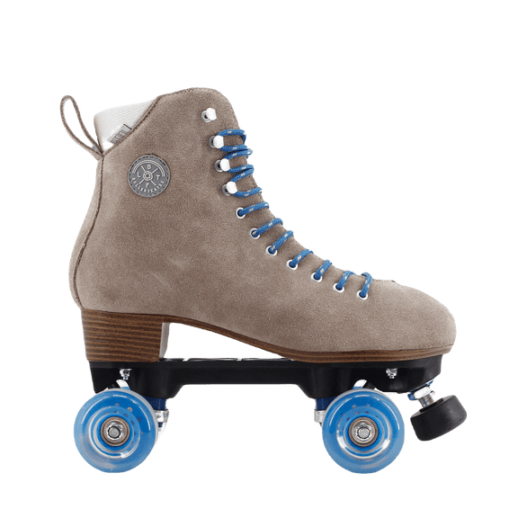 Tony Pro | BTFL Classic Artistic Roller Skates | Genuine Suede | Quad Roller Skates | US Women's 7/ EU 38