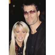 Tony Robbins With His Wife At The Premiere Of Red Dragon, 9302002, Nyc, By Cj Contino. Celebrity (16 x 20)