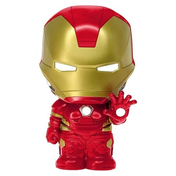 Tony Stark Iron Man Mini Figure Piggy Bank Cute Cartoon Marvel Avengers for Adults