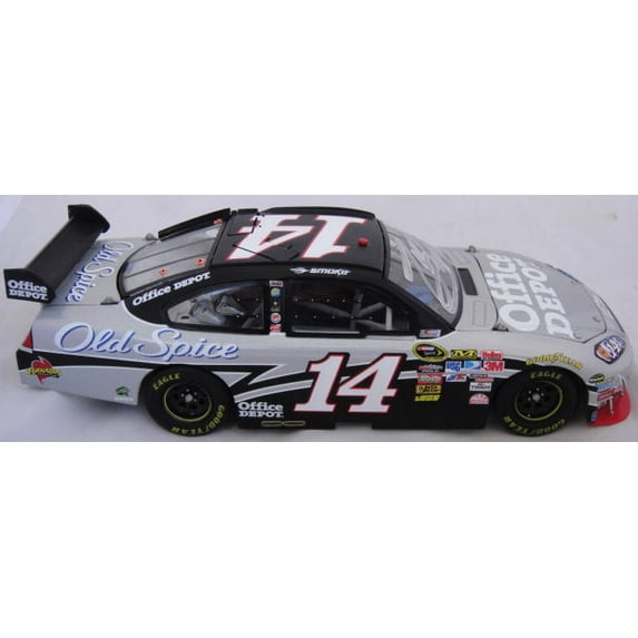 Tony Stewart Signed 1:24 (Flashcoat) Office Depot Car JSA