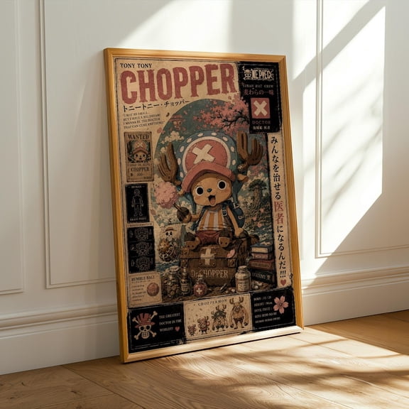 Tony Tony Chopper Poster Unframe Size 24''x36'' GooGate