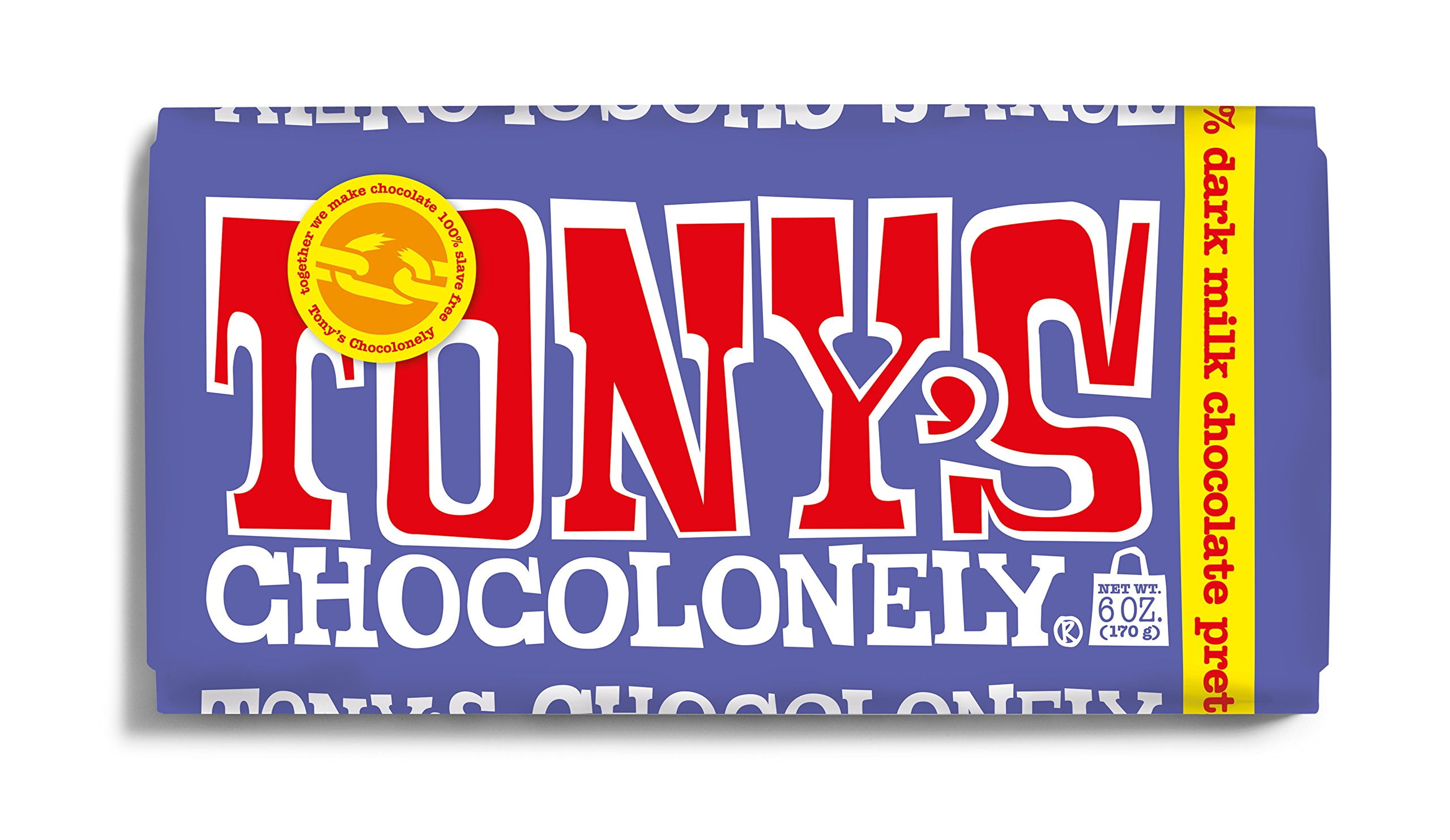 Tony's Chocolonely Bundles 42% ZS23 Dark Milk with Pretzel and Toffee, 6.35 ounce, 3 pack