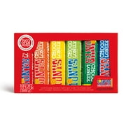 Tony's Chocolonely Chocolate Bar Pack - Candy Variety Pack, Individually Wrapped, 6 Bars