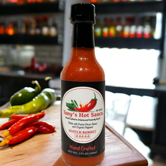 Tony's Handcrafted Hot Sauce 5oz "Scotch Bonnet"