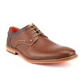 thumbnail image 1 of Tony's Men's C-1502 Quilted Cuff Suede Heel Casual Dress Oxfords Shoes, 1 of 6