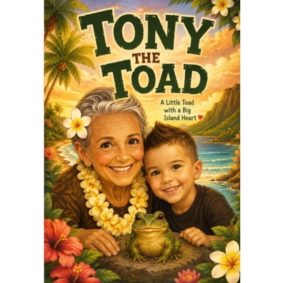Tony the Toad: A little Toad with a Big Island Heart, (Paperback)