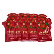 TonyMoly Tomato Radiance Mask Sheet Set of 5 All Skin Types
