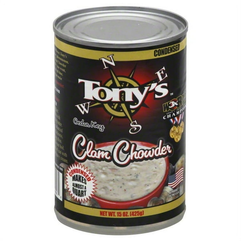 Tony's clam store chowder