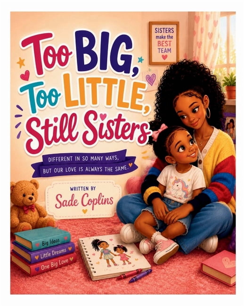 Too BIG, too little, Still Sisters, (Paperback)