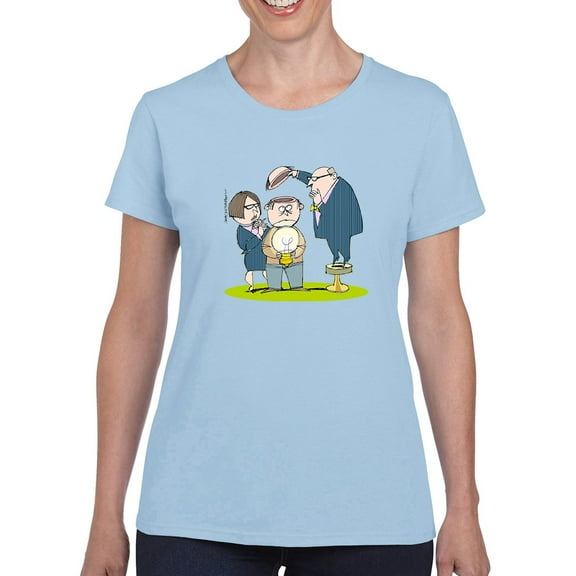 Too Big To Fit T-Shirt Women -Wilfred Hildonen Designs, Female x-Large