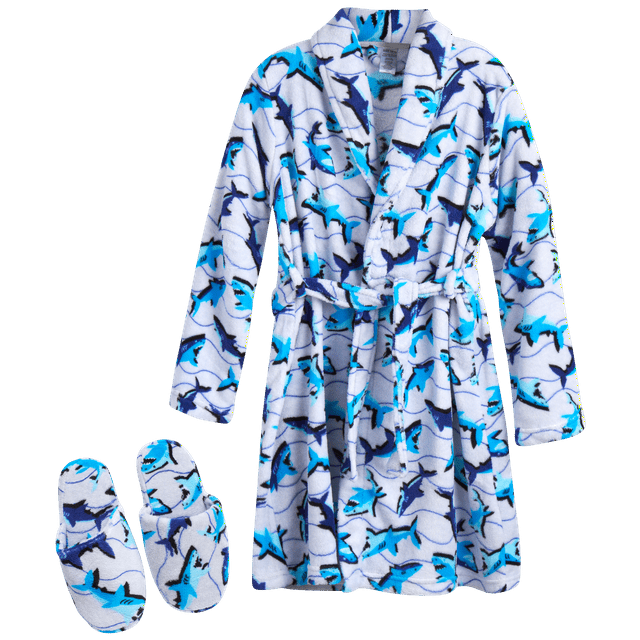 Too Cool 2 Sleep Boys BathrobeSuper Soft Plush Fleece Robe and