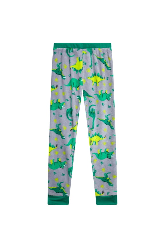 Boys Pajama Bottoms Kids Plush Fleece Elastic Waist Pajama Pants for Boys