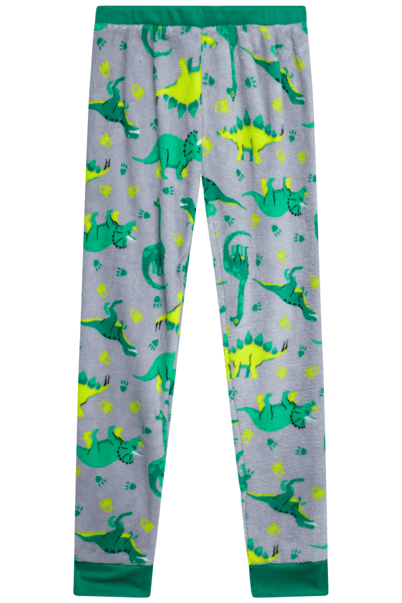 Boys Pajama Bottoms Kids Plush Fleece Elastic Waist Pajama Pants for Boys