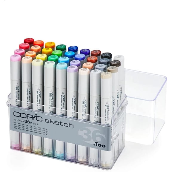 Too Copic Sketch Basic 36 Color Set