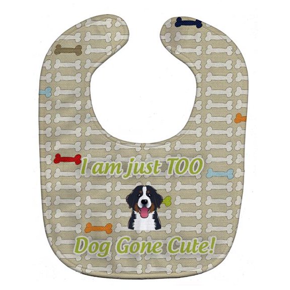 Too Cute Bernese Mountain Dog Baby Bib