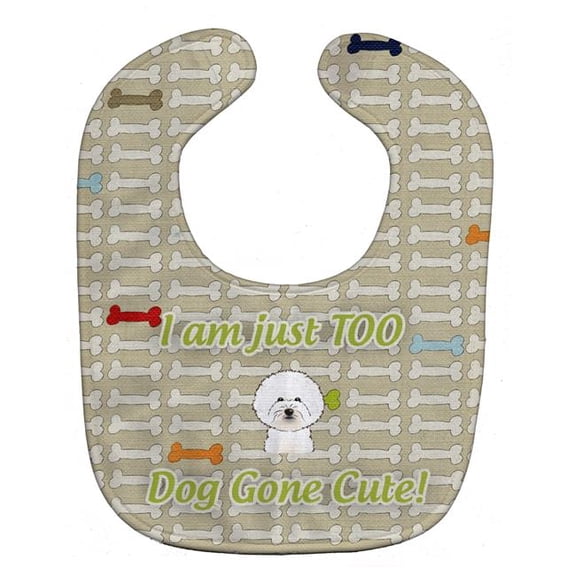 Too Cute Bichon Frise Baby Bib