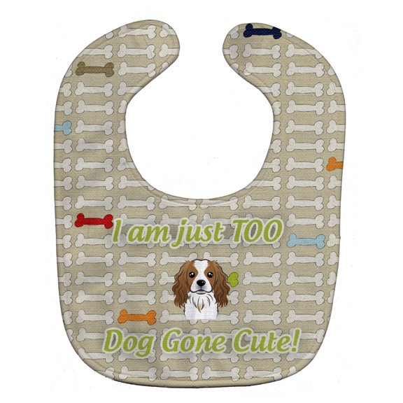 Too Cute Cavalier Spaniel Baby Bib