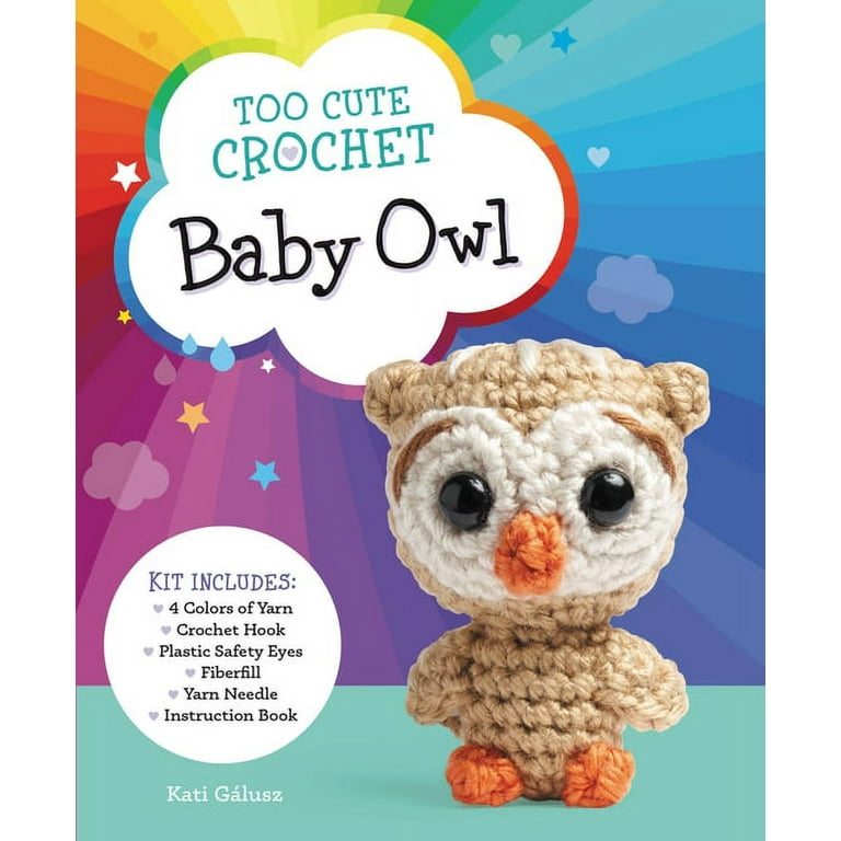 Appalachian Baby Design Crochet Owl Hat and Toy Kit - Organic