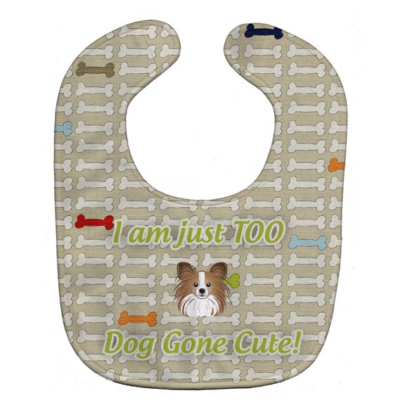 Too Cute Papillon Baby Bib