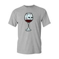 thumbnail image 1 of Too Cute To Drink Glass Of Red Wine Adult DT T-Shirts Tee, 1 of 2