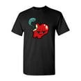 thumbnail image 1 of Too Cute To Eat Apple Adult DT T-Shirts Tee, 1 of 2