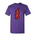 thumbnail image 1 of Too Cute To Eat Bacon Adult DT T-Shirts Tee, 1 of 2