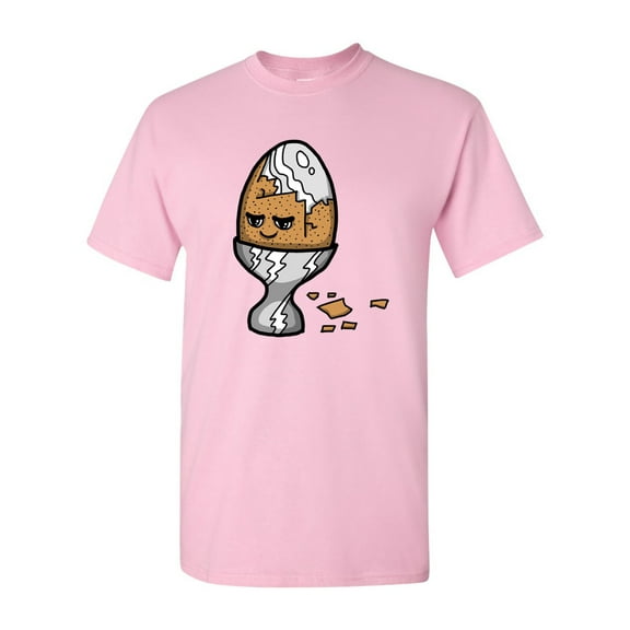 Too Cute To Eat Boiled Egg Adult DT T-Shirts Tee