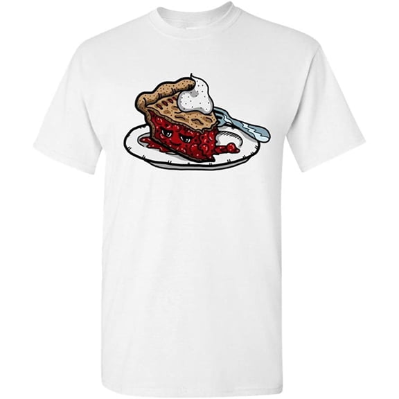 Too Cute To Eat Cherry Pie Adult DT T-Shirts Tee